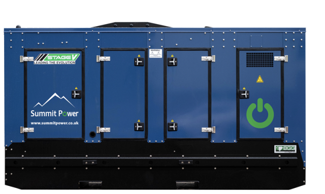150kVA &#8211; SILENT Stage V Generator from Summit Power