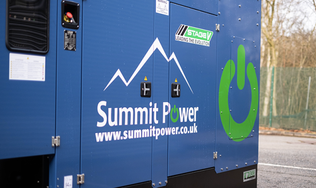 Summit Power – 150kva Stage V Generator
