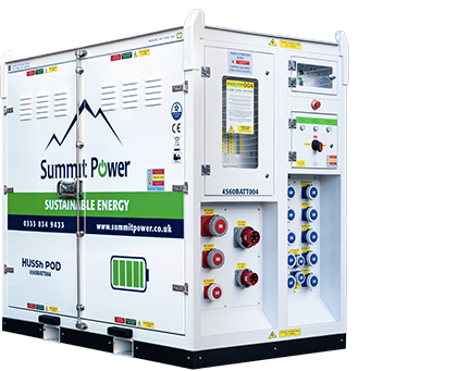 45kVA Battery Energy Storage System Hire from Summit Power