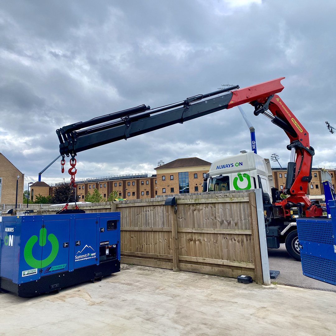 Stage V Generator delivery