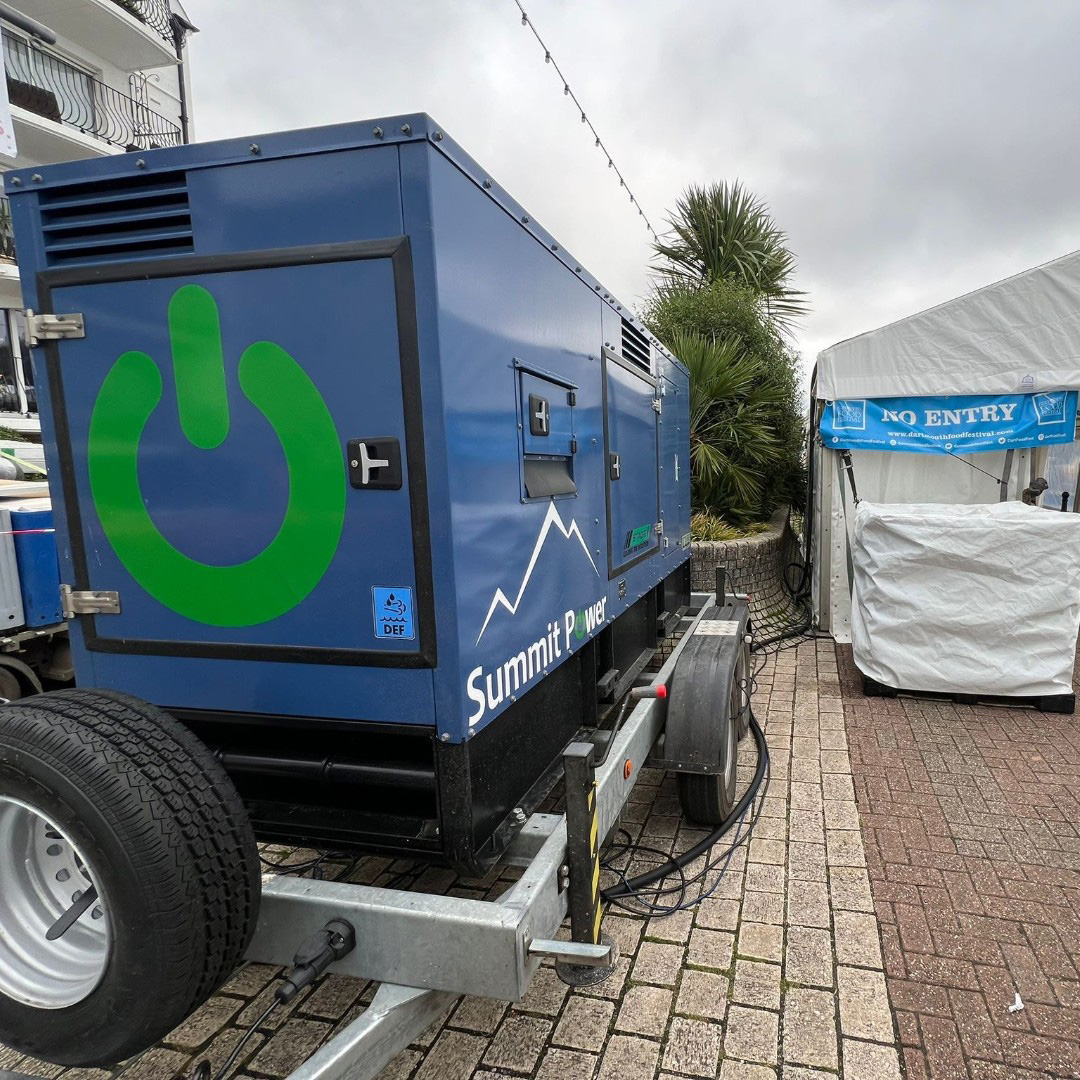 Dartmouth Food Festival - Delivering silent, sustainable power at Dartmouth’s delicious festival